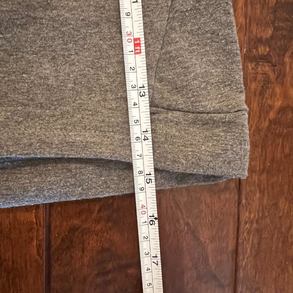 2Y High Collar Long-sleeve Fleece Sweatshirt w/ Kitty Design (White or Gray) - Picture 5 of 7